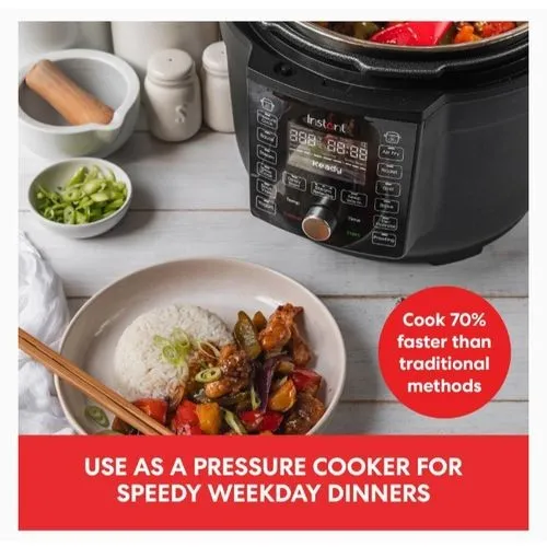 Instant Pot Duo Crisp Digital Multi-Cooker + Air Fryer – 1500W