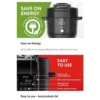 Instant Pot Duo Crisp Digital Multi-Cooker + Air Fryer – 1500W